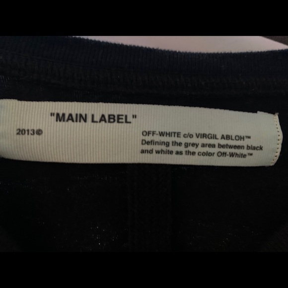 OFF WHITE LONG SLEEVE - Picture 2 of 4